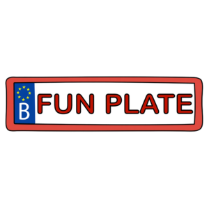 Gepersonaliseerde nummerplaat - 52 x 11cm