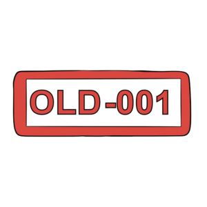 Ancienne plaque - 34 x 11 cm