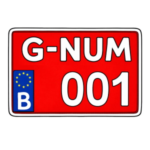 G Plaat - 34 x 21 cm (4x4)